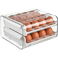 Контейнер для хранения яиц в холодильнике закрытый на 32 шт. (F-S)