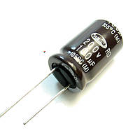ECAP-RD-100mkf - 200v (105°C) (RD) Конденсатор электролитический: 100 мкФ, 200 В. Диаметр 16 мм. Высота 25 мм.
