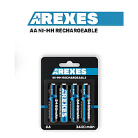 Аккумулятор АА Arexes (3400mAh) 1.2v (NI-MH) пальчик PRO_145