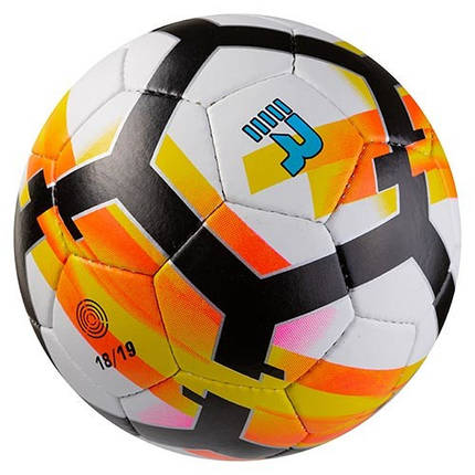 М'яч футбольний тренувальний Grippy Ronex PL Strike жовтогарячий, фото 1