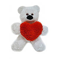 Мягкая игрушка "Мишка Бублик с сердцем" Alina Toys 5784686ALN 43 см, World-of-Toys