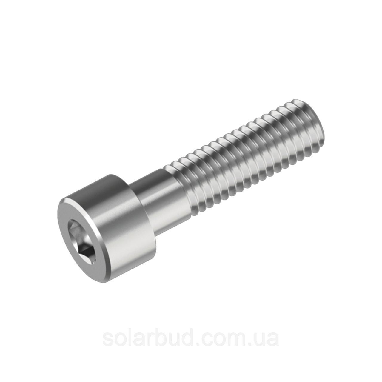 Гвинт із циліндричною головкою із внутрішнім шестигранником M8-16, фото 1