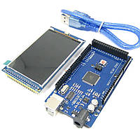 Arduino Mega 2560 R3-TFT-KIT Набор для отладки и разработок в среде Arduino. В комлект входит плата Arduino