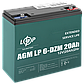 Тяговий свинцево-кислотний AGM акумулятор LP 6-DZM-20 Ah, фото 3
