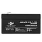 Акумулятор AGM LPM 12V - 1.3 Ah, фото 3