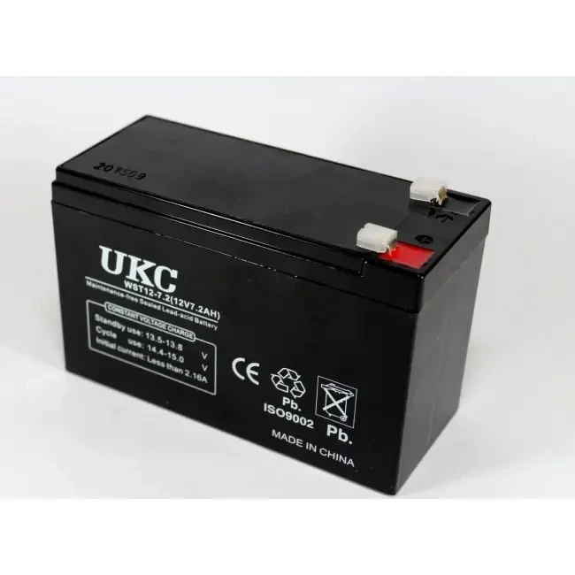 Необслуживаемый свинцово-кислотный аккумулятор для бесперебойника 12V, акб для торговых весов, освещения tru - фото 1 - id-p2091311478