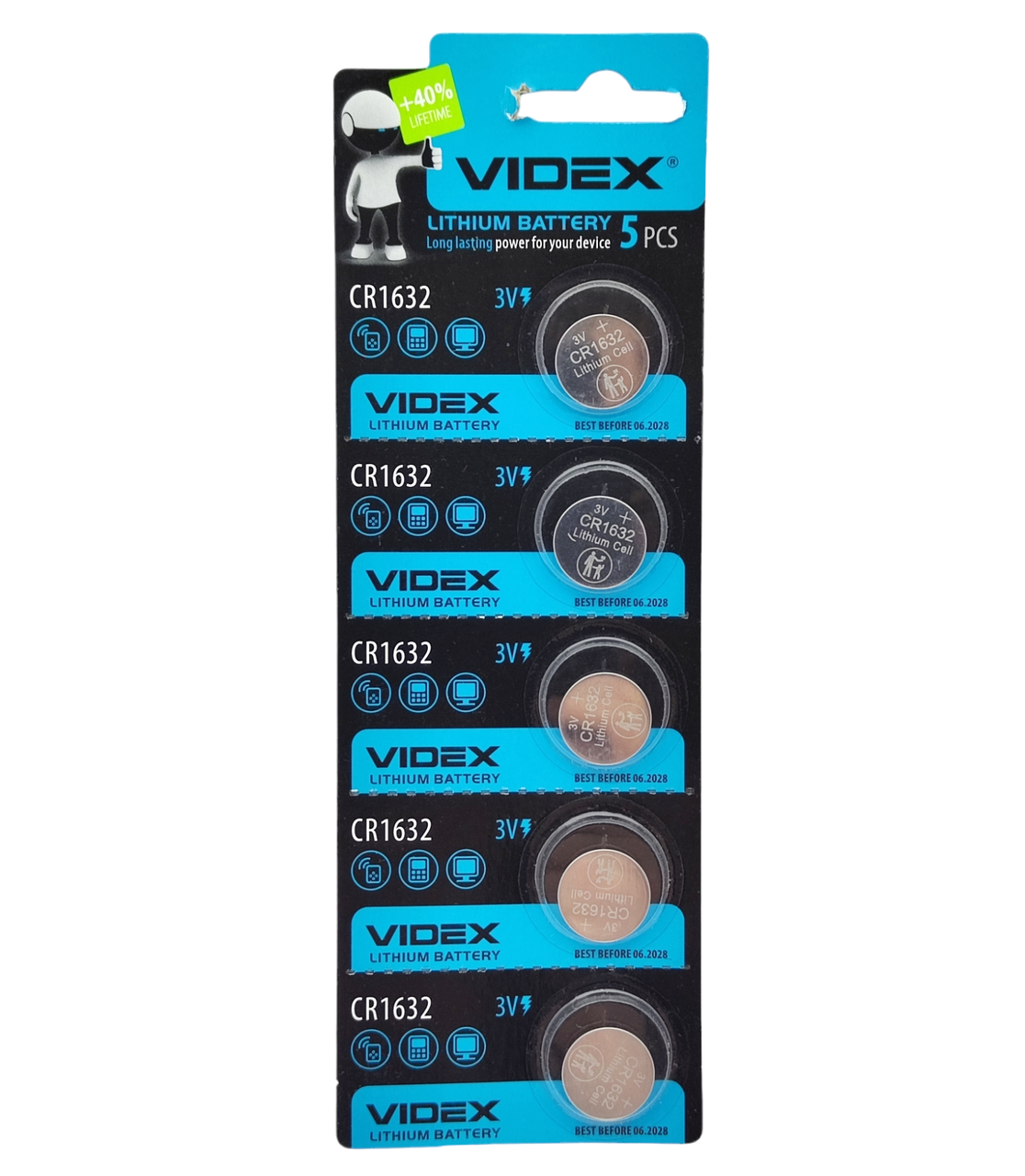 Батарейка Videx CR1632 3V