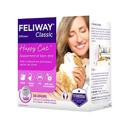 Ceva Feliway(Фелівей Класік)Корекція поведінки, феромон для котів, (змінний блок), 48 мл