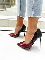 Туфлі жіночі VICES 1058-19 червоні (весна-осінь, еко-лак) (2391) 36-39