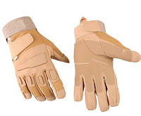Перчатки защитные полнопалые на липучке FQ16S003 Песочный, L (F-S)