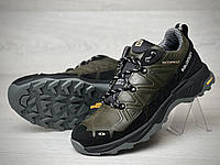 Мужские кожаные кроссовки Salomon Ranger Olive