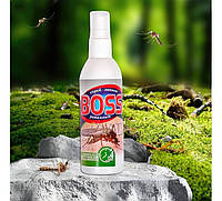 Спрей - репеллент от комаров "BOSS" 100 мл. средство от насекомых, клещей, мух, мошек | засіб від кліщів (F-S)