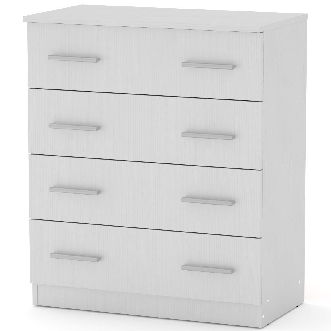 Комод 4Б білий Компаніт (72х39х85 см), фото 1