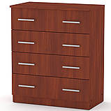 Комод 4Б білий Компаніт (72х39х85 см), фото 4