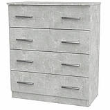 Комод 4Б білий Компаніт (72х39х85 см), фото 8