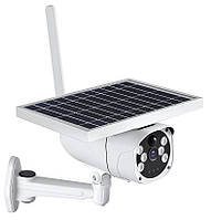 Аккумуляторная IP камера видеонаблюдения 6WTYN 2 mp с солнечной панелью (6977) (F-S)