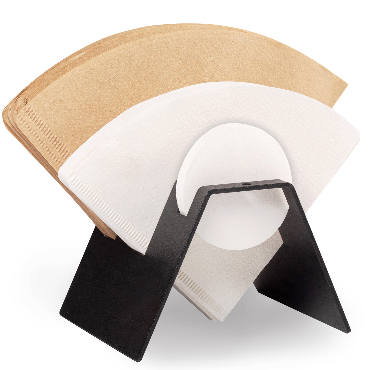 Підставка тримач Mr. Heavy для кавових фільтрів Чорна