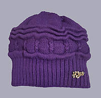 Зимняя вязаная шапка "Луиза" gr