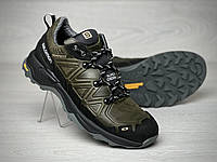 Мужские кожаные кроссовки Salomon Ranger Olive 44