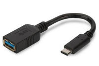 Переходник USB Type-C - USB Digitus