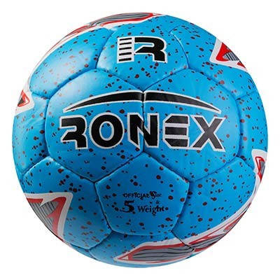 М'яч футбольний тренувальний Grippy Ronex PM-62, блакитний, фото 1
