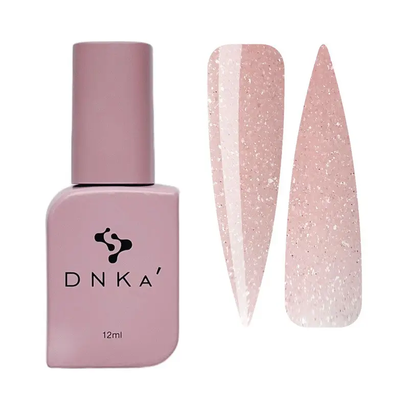 Рідкий гель DNKa Liquid Acrygel 0002 Creme Brulee світлий бежевий з шиммером 12 мл