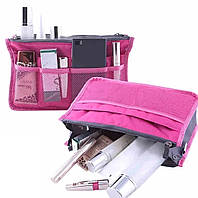 Сумка - косметичка органайзер рожевий колір