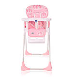 Стільчик для годування Lorelli Cryspi Pink Hearts рожевий, фото 3