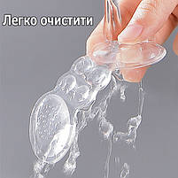 Гелеві вкладиші у взуття від натирання 3мм. Силіконові вкладки метелики для взуття. Силіконові вставки, фото 7