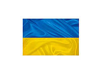 Прапор 140см*90см Україна (без штока) поліестер ТМ УКРАЇНА