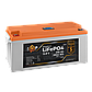 Акумулятор LP LiFePO4 LCD 12V (12,8V) - 230 Ah (2944Wh) (BMS 150A/75A) пластик, фото 3