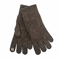Перчатки женские зимние для сенсорных экранов ODYSSEY (ангора+шерсть+ПА) коричневий One Size 4120