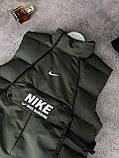 Чоловіча жилетка NIKE D11728 хакі, фото 2