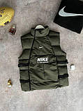 Чоловіча жилетка NIKE D11728 хакі, фото 5