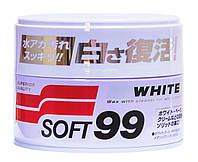 White Super Wax віск для білих автомобілів, що очищає Soft99