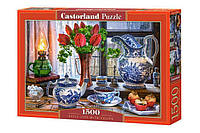 Настільна гра Castorland puzzle Пазл Натюрморт із тюльпанами, 1500 ел. (C-151820)