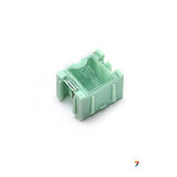 NO.1 Component Box Green Пластиковый контейнер для компонентов с прозрачной крышкой. Размеры: 31,5х25х21 мм.