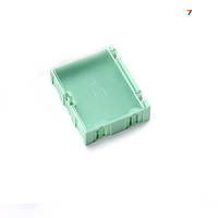 NO.3 Component Box Green Пластиковый контейнер для компонентов с прозрачной крышкой. Размеры: 75х63х21 мм.