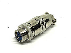 Роз'єм XS12-2pin комплект (Гніздо+ штекер)