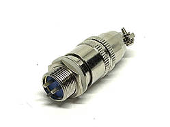 Роз'єм XS12-3pin комплект (Гніздо+ штекер)