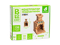 Строительный набор для творчества из мини-кирпичиков BLOCKY Камин 31025 ТМ STRATEG