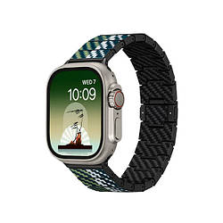 Ремінець Pitaka Chroma Carbon Band Poetry of Things Wind for Apple Watch 49/45/44mm (AWB2305)