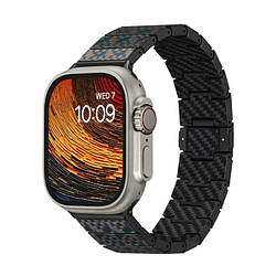 Ремінець Pitaka Dreamland Chroma Carbon Band Stairs for Apple Watch 49/45/44mm (AWB2302)