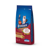 Brekkies (Брекис) Cat Delice Meat - корм для взрослых кошек с курицей 900 гр