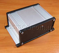 UNI-M-BOX-070-01BL Корпус UNI-M-BOX-070-01BL (Корпус анод. алюминиевый, черный, (ДхШхВ)=(70ммx114,6ммx46,3мм)
