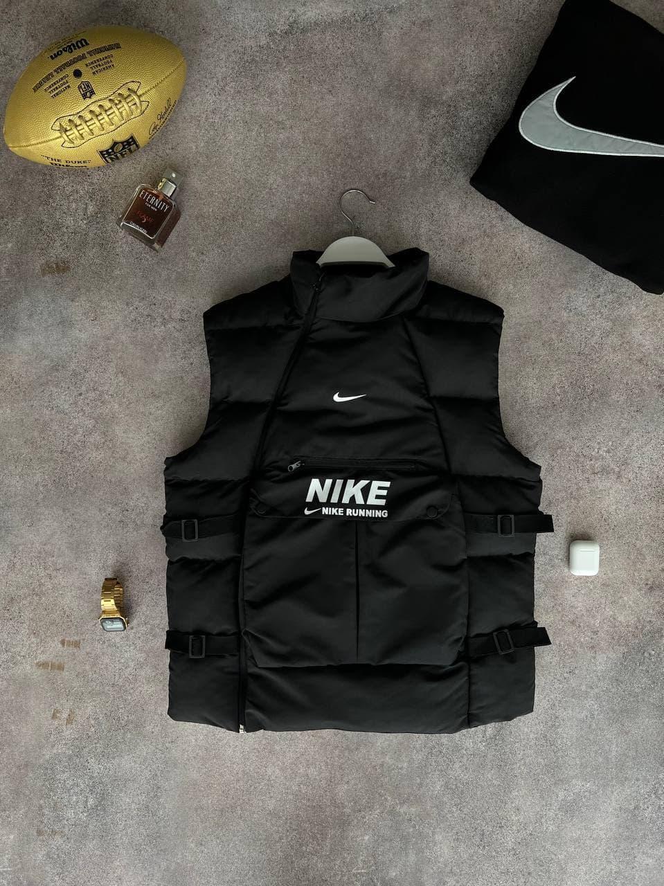 Чоловіча жилетка NIKE D11730 чорна, фото 1