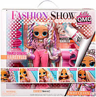 LOL Surprise OMG Fashion Doll Twist Queen, Hair Edition. Модна зачіска лол Код/Артикул 75 956