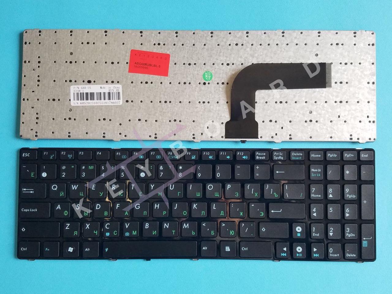 Клавіатура для ноутбука Asus A52BY, A52
