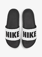 Тапочки женские Nike Offcourt Slides (BQ4632-011) 38 Черно-белый FE, код: 8133069