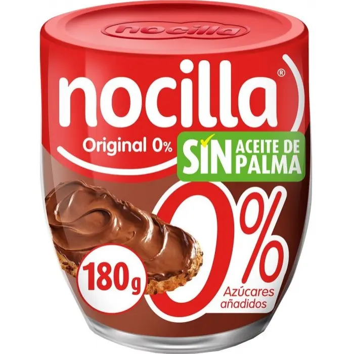 Шоколадна паста Nocilla 0% цукру, 180г